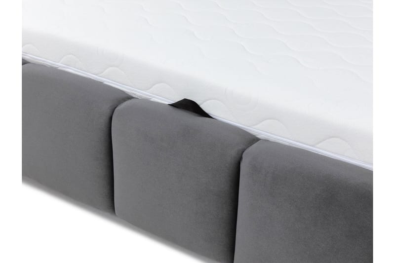 Gioia Oppbevaringsseng 160x200 cm - Grå - Møbler - Senger - Senger med oppbevaring