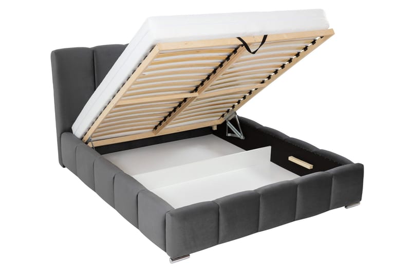 Gioia Oppbevaringsseng 180x200 cm - Beige - Møbler - Senger - Senger med oppbevaring