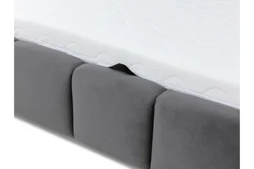Gioia Oppbevaringsseng 180x200 cm - Grå - Møbler - Senger - Senger med oppbevaring
