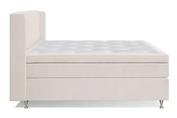 Joluma Kontinentalseng 160x200 Fast - Lysbeige - Møbler - Senger - Kontinentalsenger