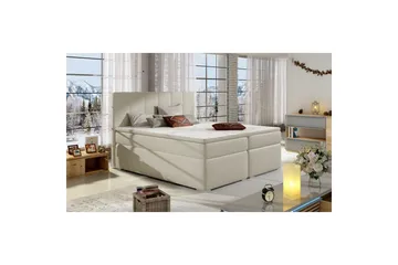 Komplett sängpaket kontinentalsäng Eltap Beige 140x200 DEL