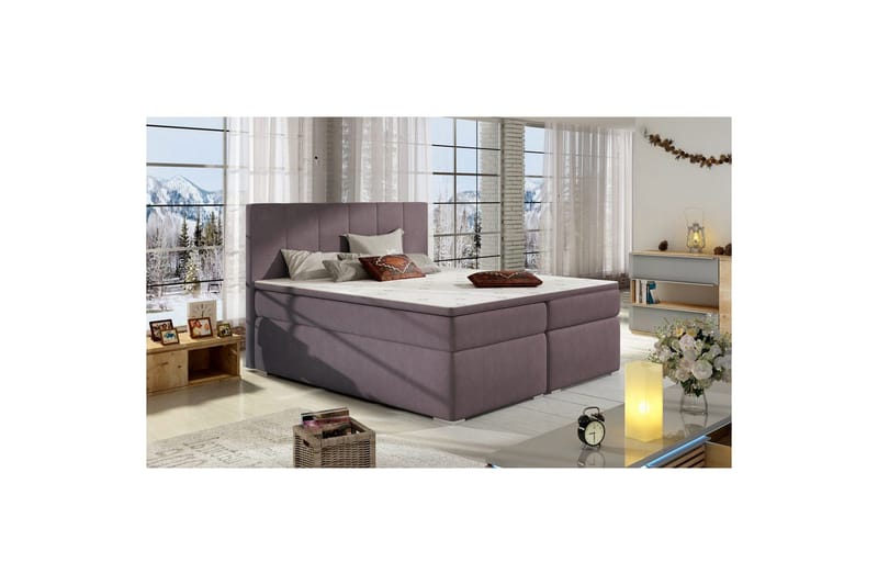 Komplett sängpaket kontinentalsäng Eltap Rosa 180x200 DEL