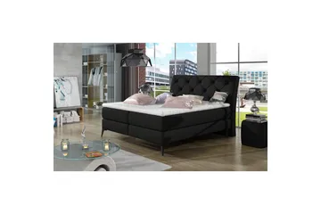 Komplett sängpaket kontinentalsäng Eltap Svart 160x200 DEL