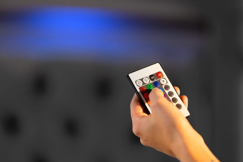 Kontinentalseng Cloud47 Francisco sengepakke Svart Skuffer - Møbler - Senger - Senger med oppbevaring