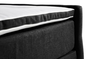 Kontinentalseng Cloud47 Francisco sengepakke Svart Skuffer - Møbler - Senger - Senger med oppbevaring