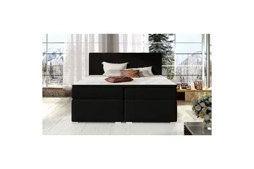 Kontinentalseng Eltap Bolero - Sawana 14, Svart, 180x200 cm - Møbler - Senger - Senger med oppbevaring