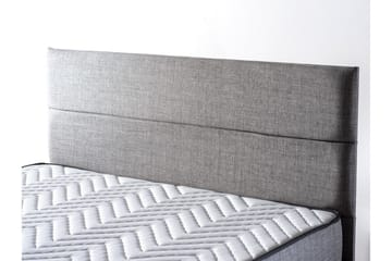 Kontinentalseng Zilarra 140x190 cm - Grå - Møbler - Senger - Senger med oppbevaring