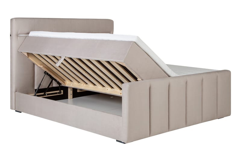 Lysekil Sengepakke Oppbevaringsseng 180x200 cm - Beige - Møbler - Senger - Senger med oppbevaring