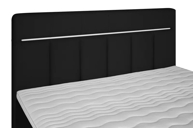 Lysekil Sengepakke Oppbevaringsseng 180x200 cm - Mørkegrå - Møbler - Senger - Komplett sengepakke