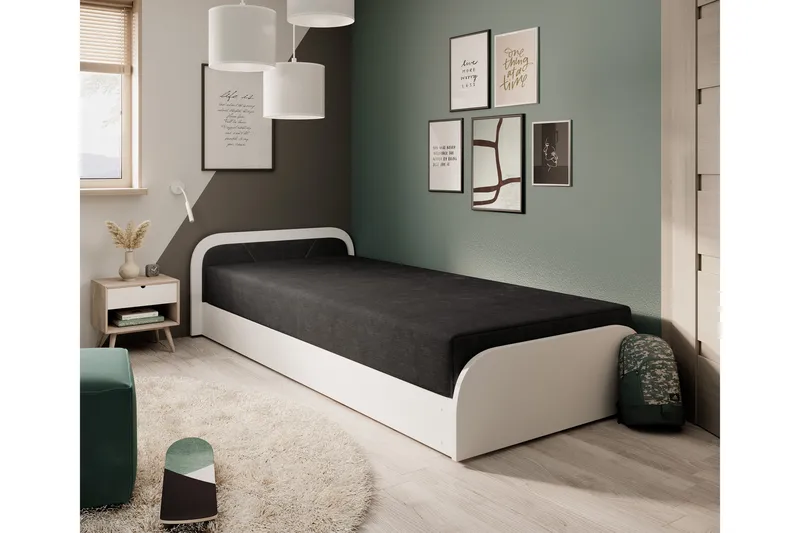 Mayuri Sengpakke Oppbevaringsseng 90x180 cm - Grå - Møbler - Senger - Senger med oppbevaring