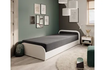 Mayuri Sengpakke Oppbevaringsseng 90x180 cm - Hvit - Møbler - Senger - Senger med oppbevaring