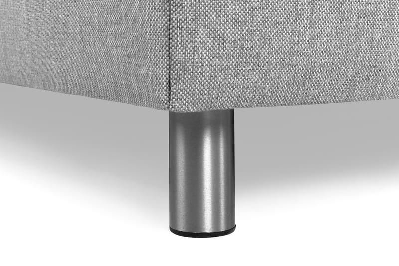 Montana Komplett Sengpakke med Oppbevaring 140x200 cm - Lysegrå - Møbler - Senger - Senger med oppbevaring