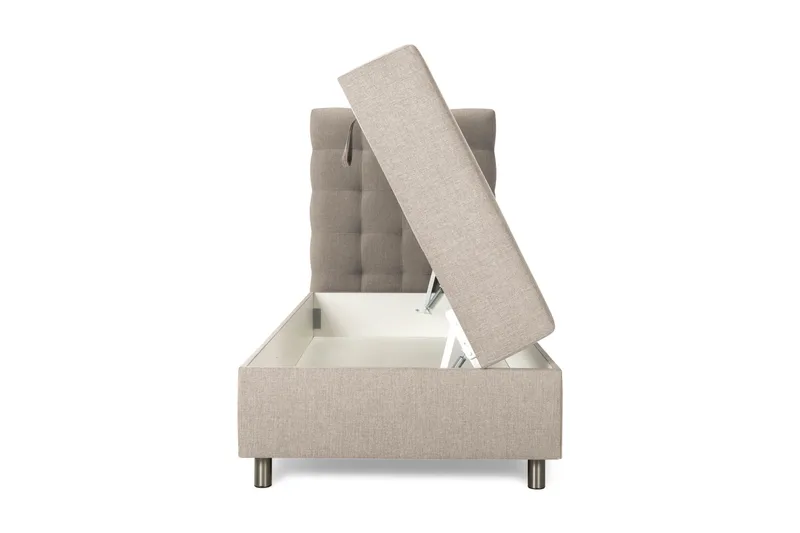 Montana Komplett Sengpakke med Oppbevaring 90x200 cm - Beige - Møbler - Senger - Senger med oppbevaring