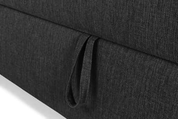 Montana Komplett Sengpakke med Oppbevaring 90x200 cm - Mørkegrå - Møbler - Senger - Senger med oppbevaring