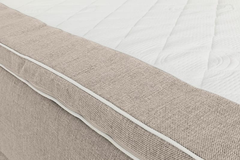 Montana Seng med Oppbevaring 120x200 cm - Beige - Møbler - Senger - Senger med oppbevaring