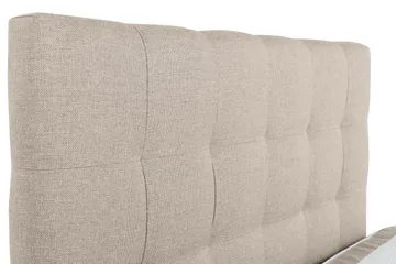 Montana Seng med Oppbevaring 140x200 - Beige - Møbler - Senger - Senger med oppbevaring