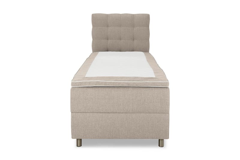 Montana Seng med Oppbevaring 90x200, Beige