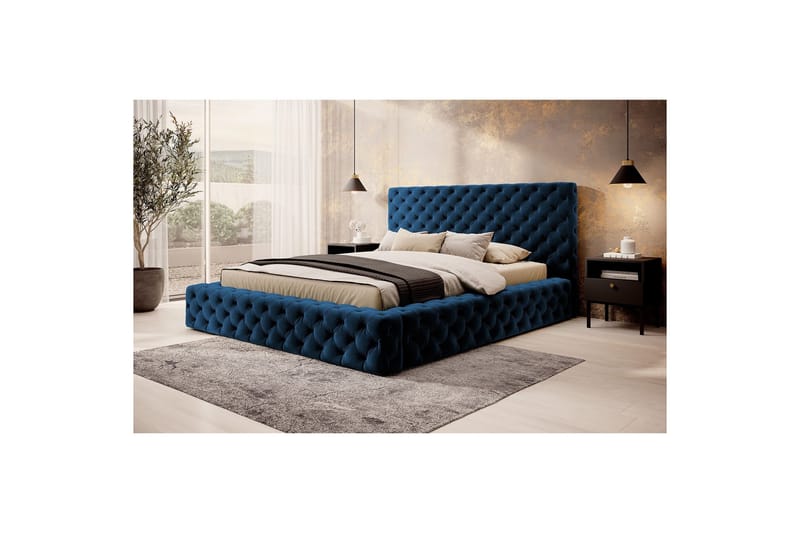 Princce Sengeramme 180x200 cm - Beige - Møbler - Senger - Senger med oppbevaring