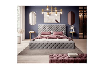 Princce Sengeramme 180x200 cm - Blå - Møbler - Senger - Senger med oppbevaring