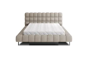 Sängram & Sängstomme Eltap Beige 140x200 87 - Møbler - Senger - Senger med oppbevaring