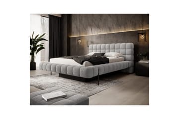 Sängram & Sängstomme Eltap Grå 160x200 84 - Møbler - Senger - Senger med oppbevaring
