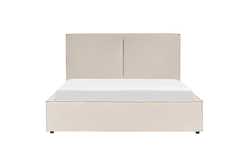Sängram Beige 160x200 - Møbler - Senger - Senger med oppbevaring