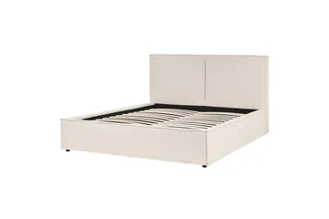 Sängram Beige 160x200 - Møbler - Senger - Senger med oppbevaring