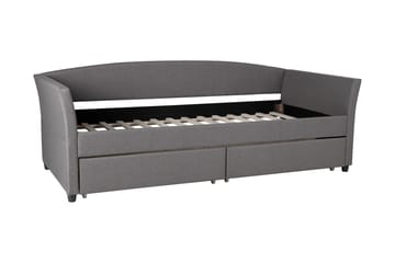 Seng Genesis 90x200 cm - Grå - Møbler - Senger - Senger med oppbevaring