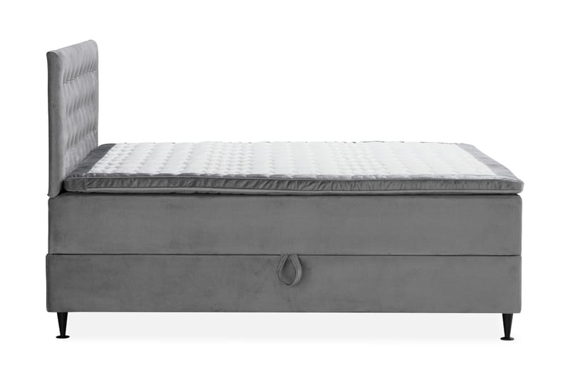 Sengepakke Chilla Pluss Oppbevaringsseng 180x200 cm  - Grå - Senger med oppbevaring - Komplett sengepakke