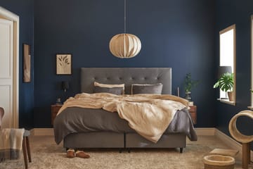 Sengepakke Chilla Pluss Oppbevaringsseng 180x200 cm  - Grå - Møbler - Senger - Senger med oppbevaring