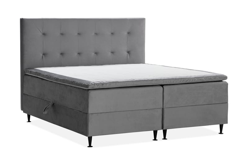 Sengepakke Chilla Pluss Oppbevaringsseng 180x200 cm  - Grå - Møbler - Senger - Senger med oppbevaring
