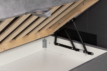 Sengepakke Chilla Pluss Oppbevaringsseng 180x200 cm  - Grå - Møbler - Senger - Senger med oppbevaring
