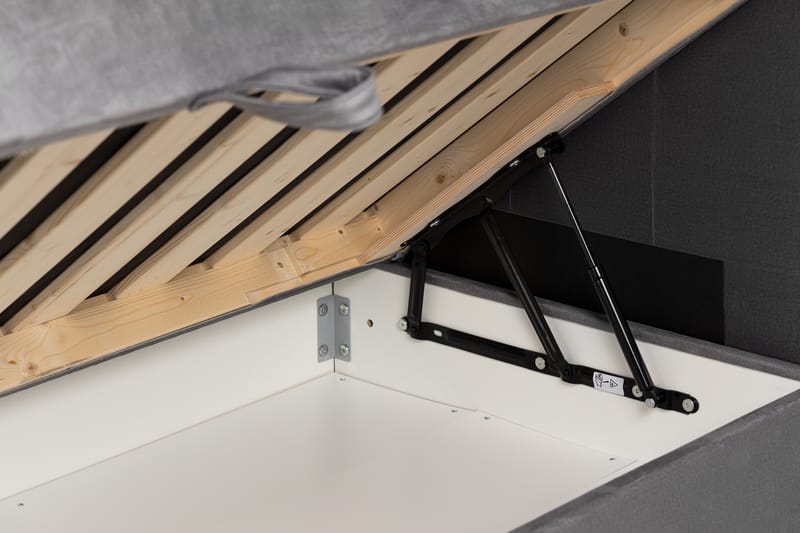 Sengepakke Chilla Pluss Oppbevaringsseng 180x200 cm  - Grå - Møbler - Senger - Senger med oppbevaring