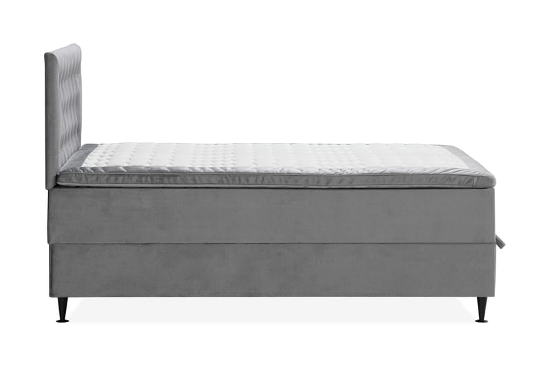 Sengepakke Chilla Pluss Oppbevaringsseng 140x200 cm  - Grå - Senger med oppbevaring - Komplett sengepakke