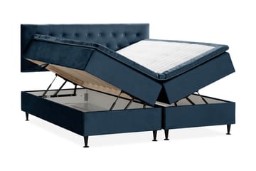Sengepakke Chilla Pluss Oppbevaringsseng 180x200 cm - Mørkeblå - Møbler - Senger - Senger med oppbevaring