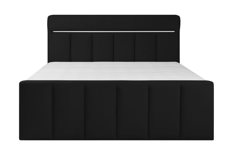 Sengepakke Gullmar Oppbevaringsseng 180x200 cm - Mørkegrå - Komplett sengepakke - Senger med oppbevaring