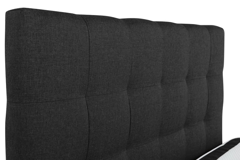 Sengepakke Suset 140x200 - Mørkegrå - Senger med oppbevaring - Komplett sengepakke