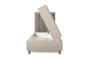 Sengepakke Suset 80x200 - Beige - Møbler - Senger - Senger med oppbevaring - Dobbeltseng med oppbevaring