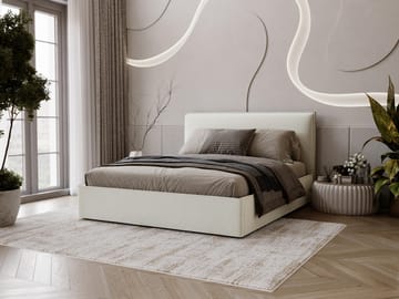sengeramme BIANCO Grant 1 140 x 200 cm - Beige - Møbler - Senger - Senger med oppbevaring