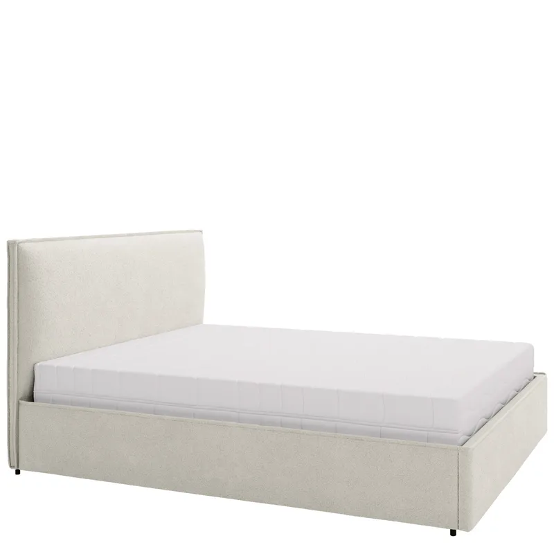 sengeramme BIANCO Grant 1 160 x 200 cm - beige - Møbler - Senger - Senger med oppbevaring