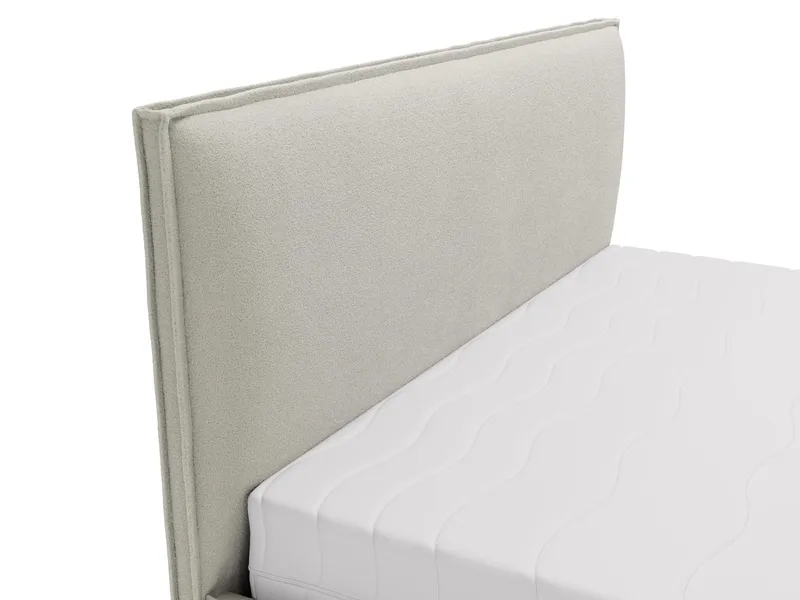 sengeramme BIANCO Grant 1 160 x 200 cm - beige - Møbler - Senger - Senger med oppbevaring