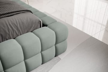 Sengeramme Dizzle 160x200 cm - Grønn - Møbler - Senger - Senger med oppbevaring