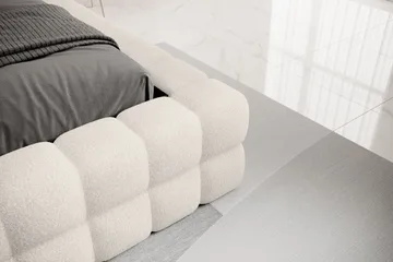Sengeramme Dizzle 160x200 cm - Hvit - Møbler - Senger - Senger med oppbevaring