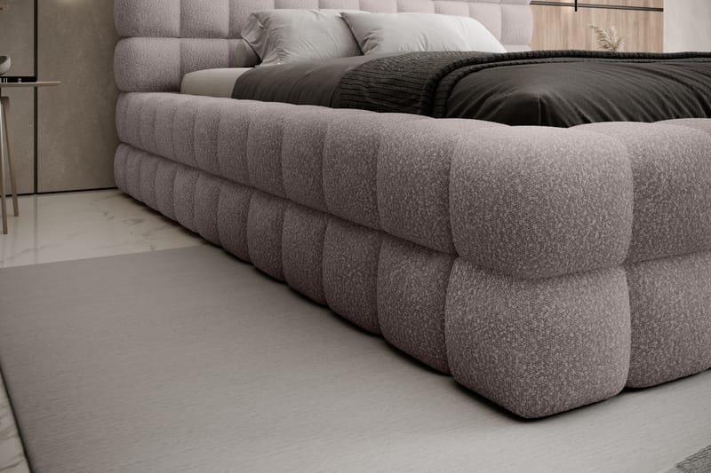 Sengeramme Dizzle 160x200 cm - Rosa - Møbler - Senger - Sengeramme & sengestamme