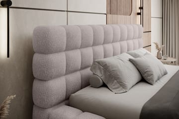 Sengeramme Dizzle 160x200 cm - Rosa - Møbler - Senger - Sengeramme & sengestamme