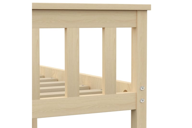 Sengeramme lyst heltre furu 120x200 cm - Sengeramme & sengestamme