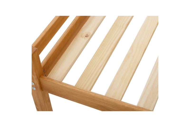 Sengeramme og sengekonstruksjon Loft24 Seng Alpi 90x200 cm Natur - Møbler - Senger - Sengeramme & sengestamme