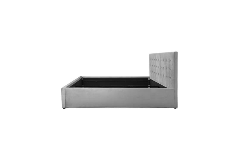 Sengeramme og sengestamme Loft24 Hamar sengeramme Grå 200x180 - Møbler - Senger - Sengeramme & sengestamme