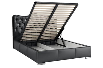 Aalbu Seng 140x200 - Hvit - Møbler - Senger - Sengeramme & sengestamme