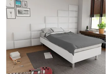 Adeliza Sengeramme 120x200 cm - Hvit - Møbler - Senger - Sengeramme & sengestamme